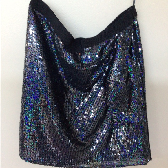 DKNY sequin mini skirt - Picture 2 of 3